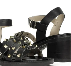 Mujer Fluchos CIRCUS D9066 Sandalia Negra