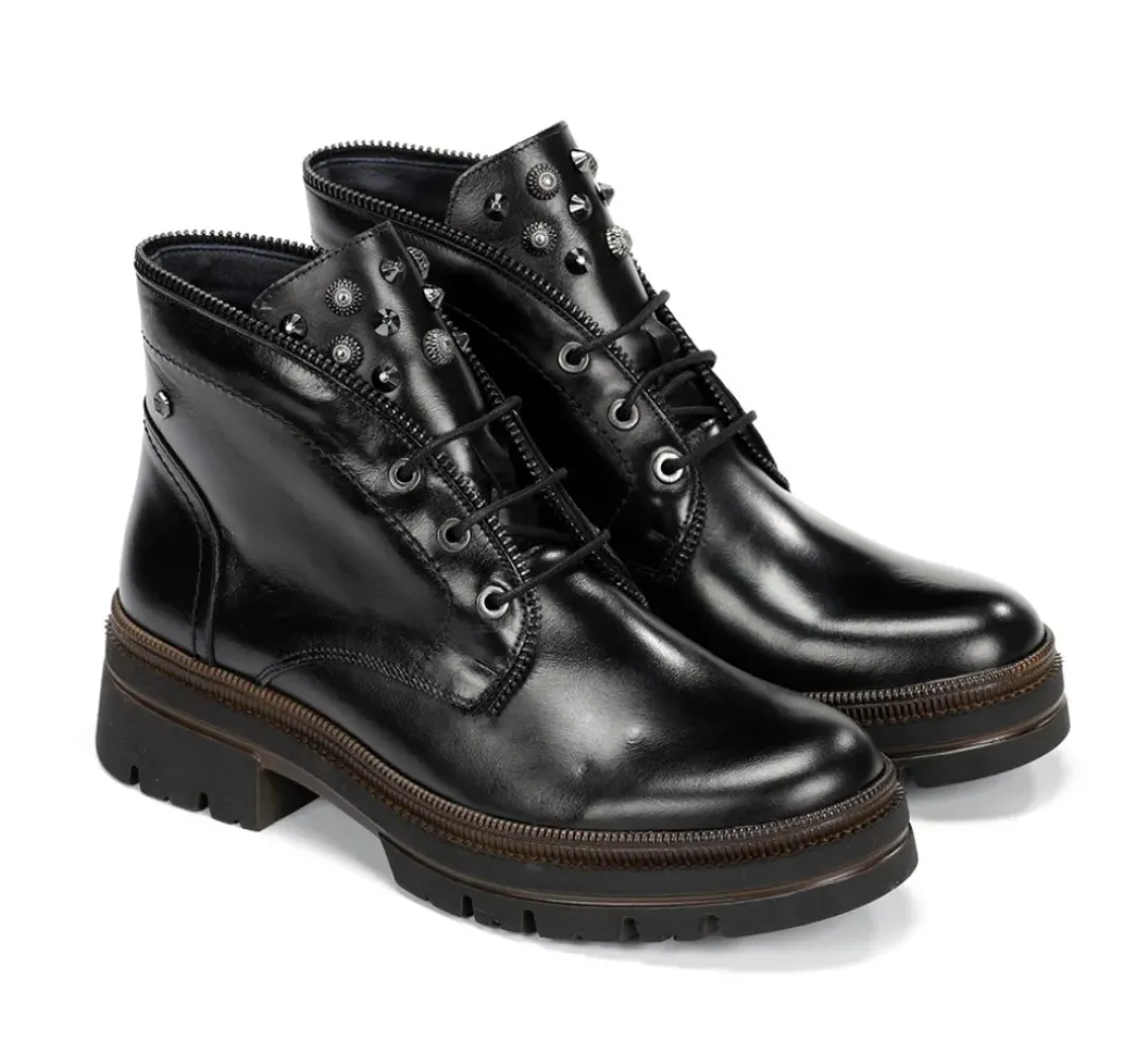 Mujer Fluchos COSMO D9390 Botín Negro