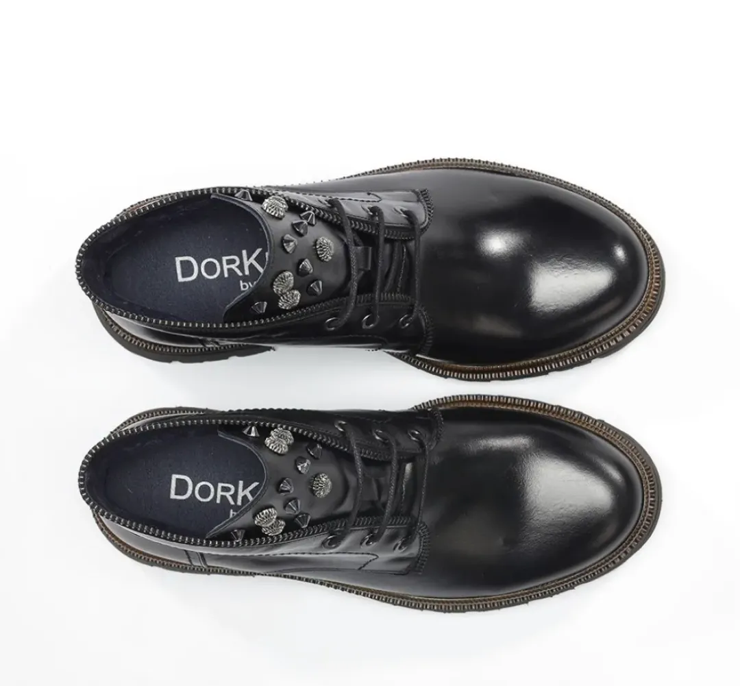 Mujer Fluchos COSMO D9390 Botín Negro