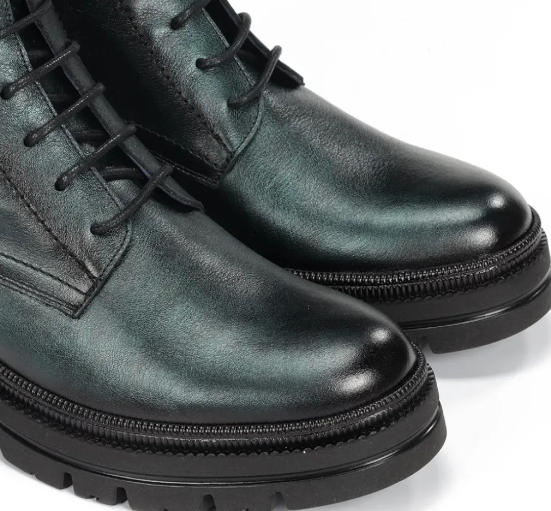 Mujer Fluchos COSMO D9389 Botín Verde