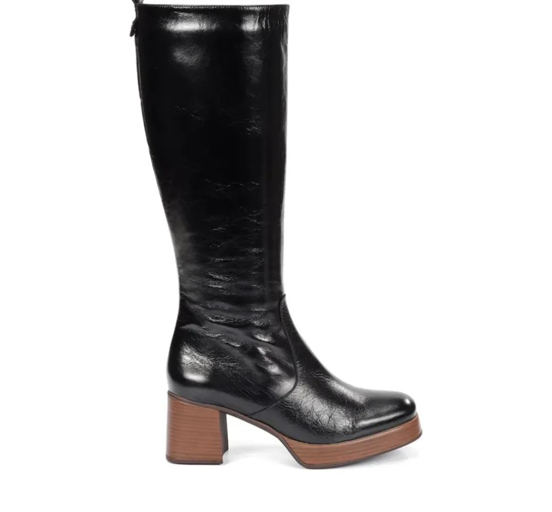 Mujer Fluchos CRISTEL D9339 Bota Negra
