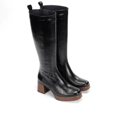 Mujer Fluchos CRISTEL D9339 Bota Negra