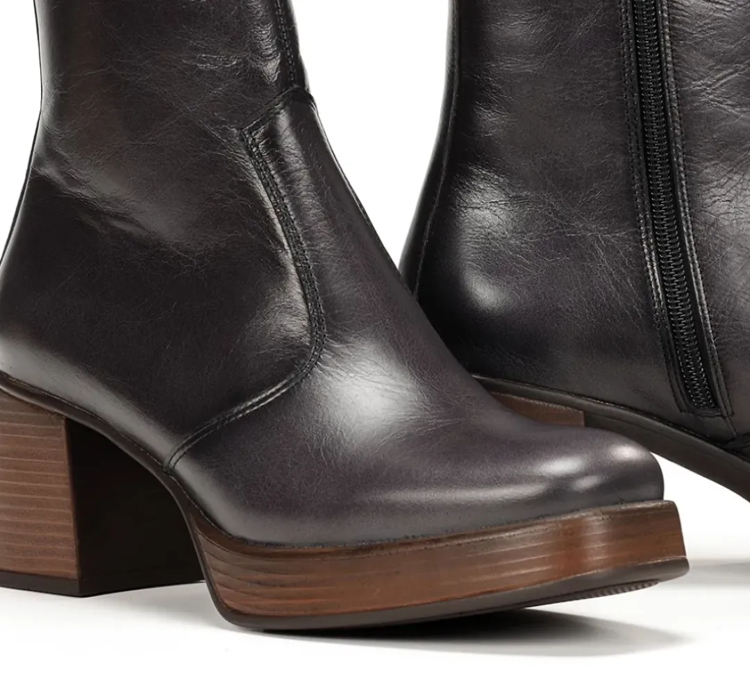 Mujer Fluchos CRISTEL D9157 Botín Gris