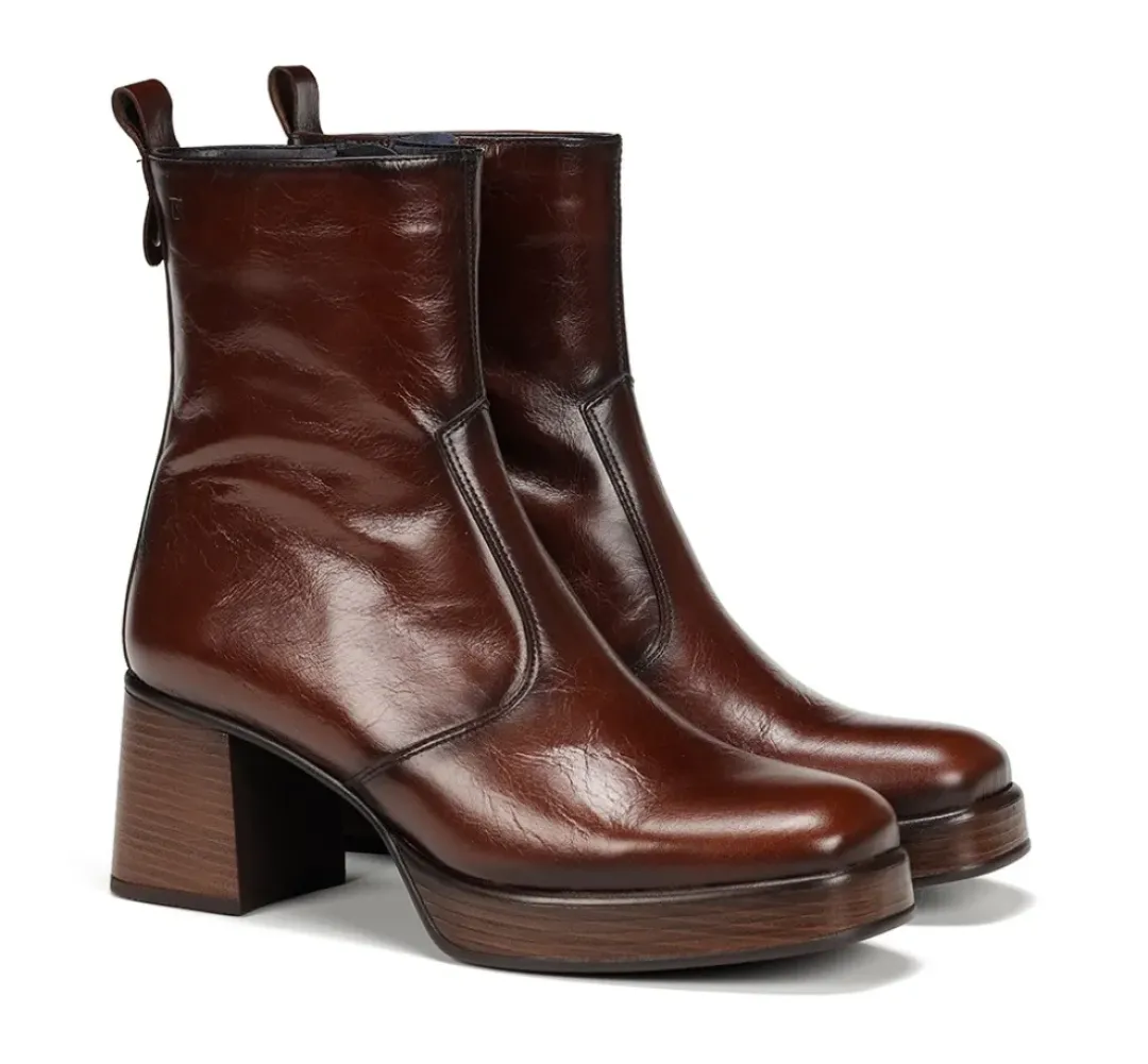 Mujer Fluchos CRISTEL D9157 Botín Marrón