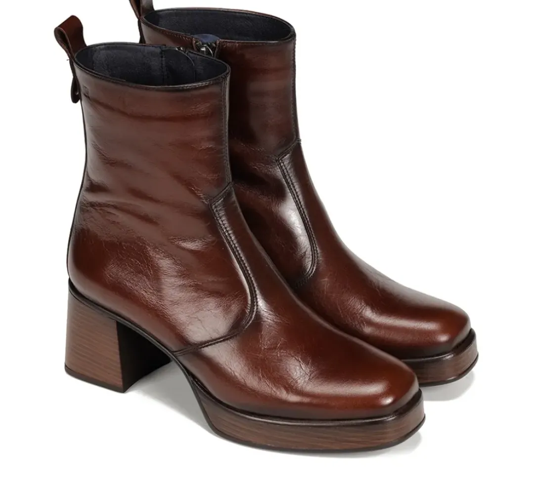 Mujer Fluchos CRISTEL D9157 Botín Marrón