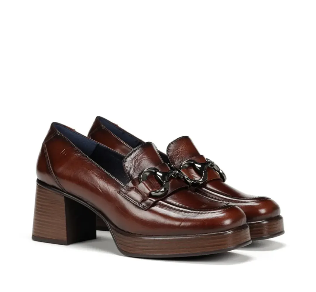 Mujer Fluchos CRISTEL D9155 Mocasín Marrón