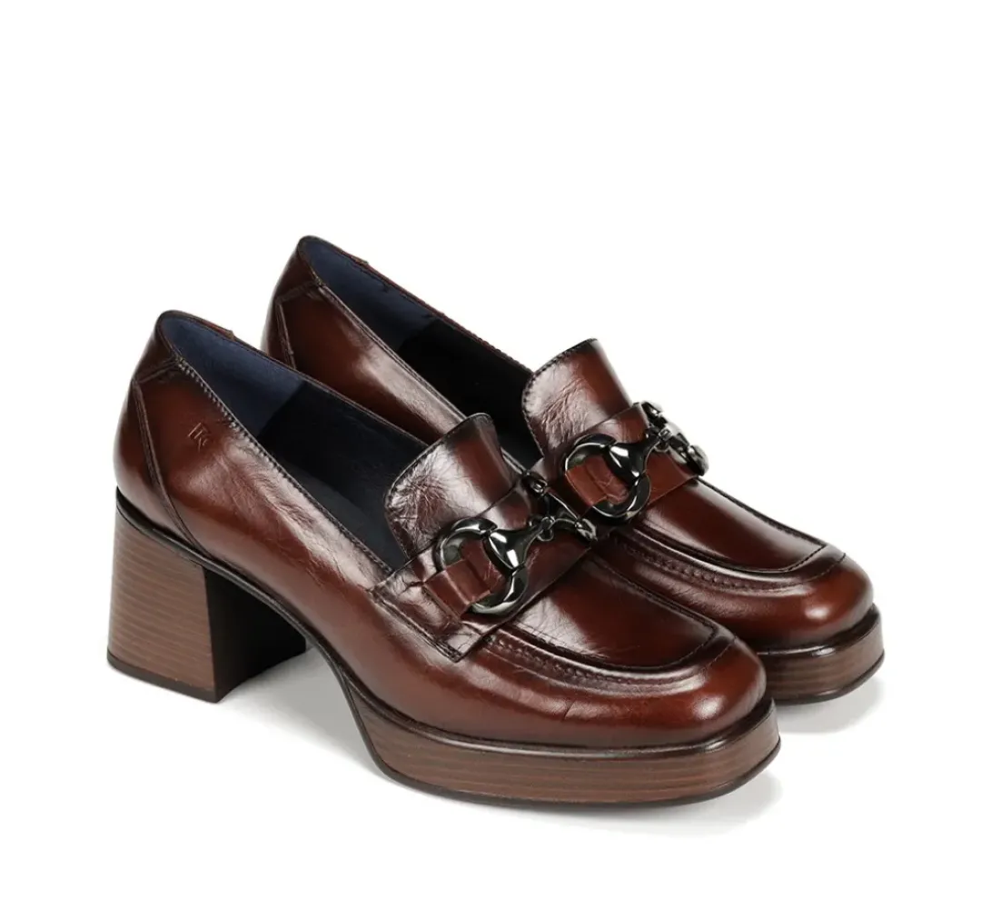 Mujer Fluchos CRISTEL D9155 Mocasín Marrón