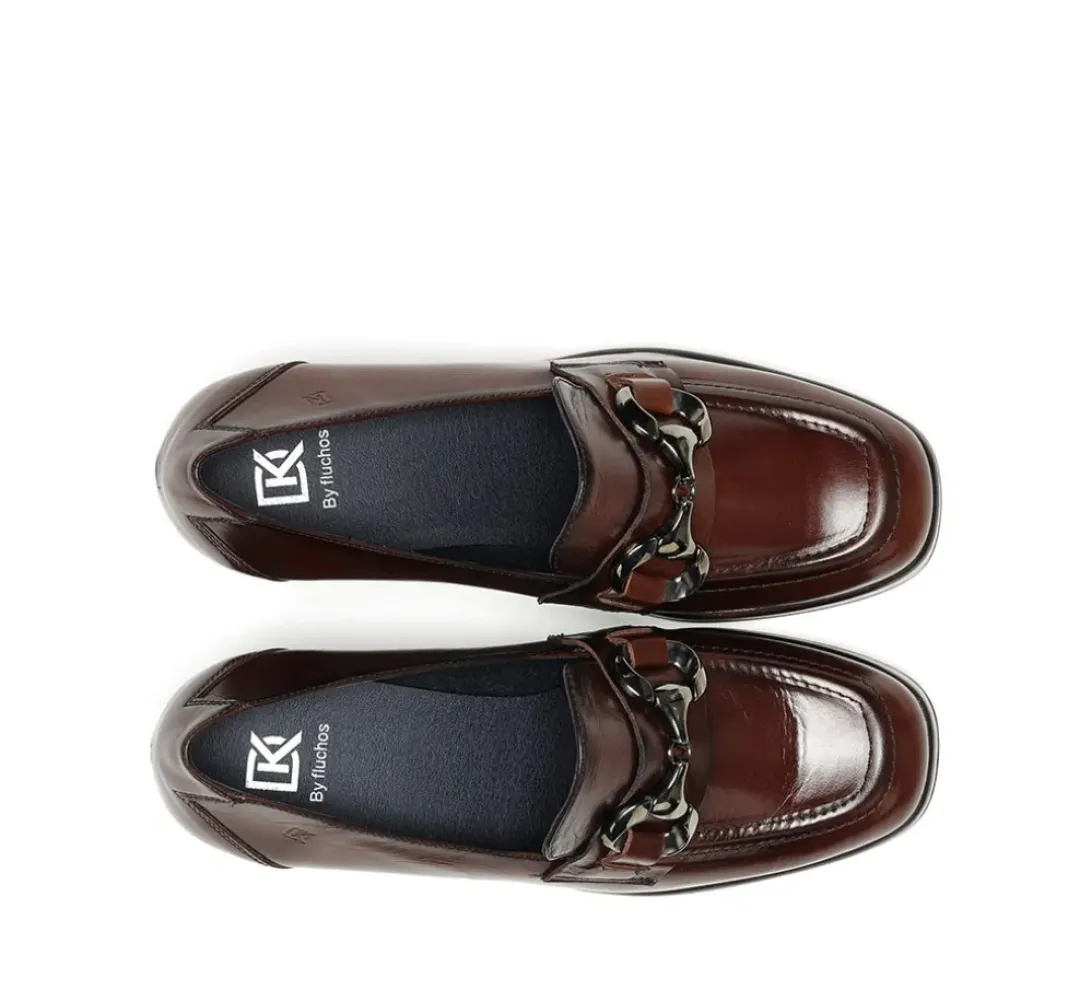 Mujer Fluchos CRISTEL D9155 Mocasín Marrón