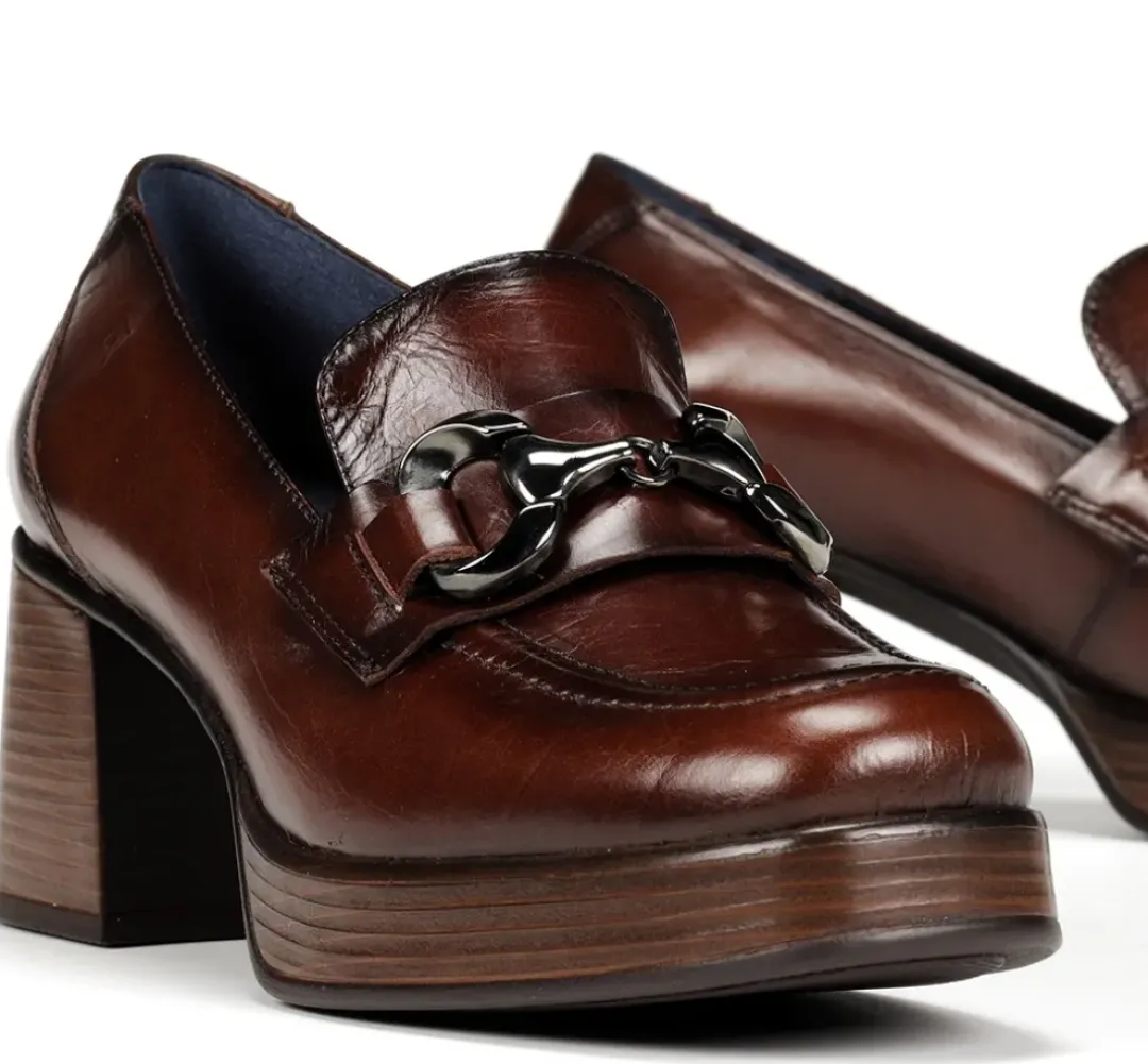 Mujer Fluchos CRISTEL D9155 Mocasín Marrón
