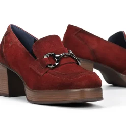 Mujer Fluchos CRISTEL D9155 Mocasín Rojo