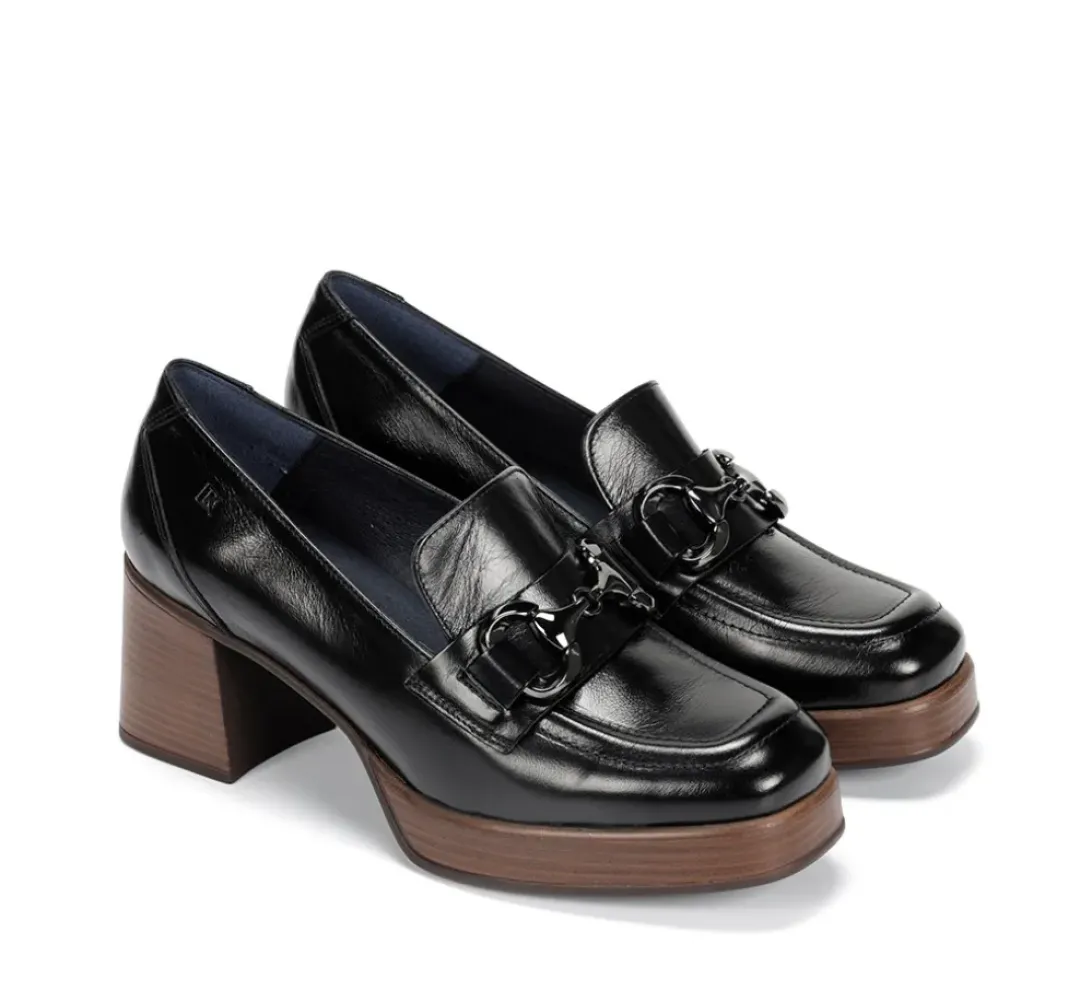 Mujer Fluchos CRISTEL D9155 Zapato Negro