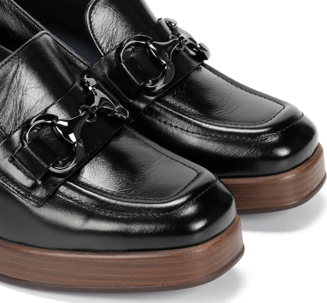 Mujer Fluchos CRISTEL D9155 Zapato Negro