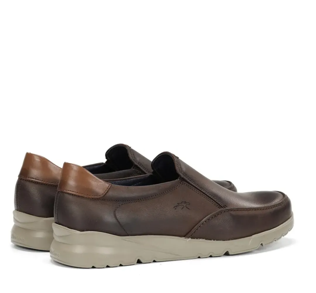 Hombre Fluchos DARYL F1458 Slip On Marrón