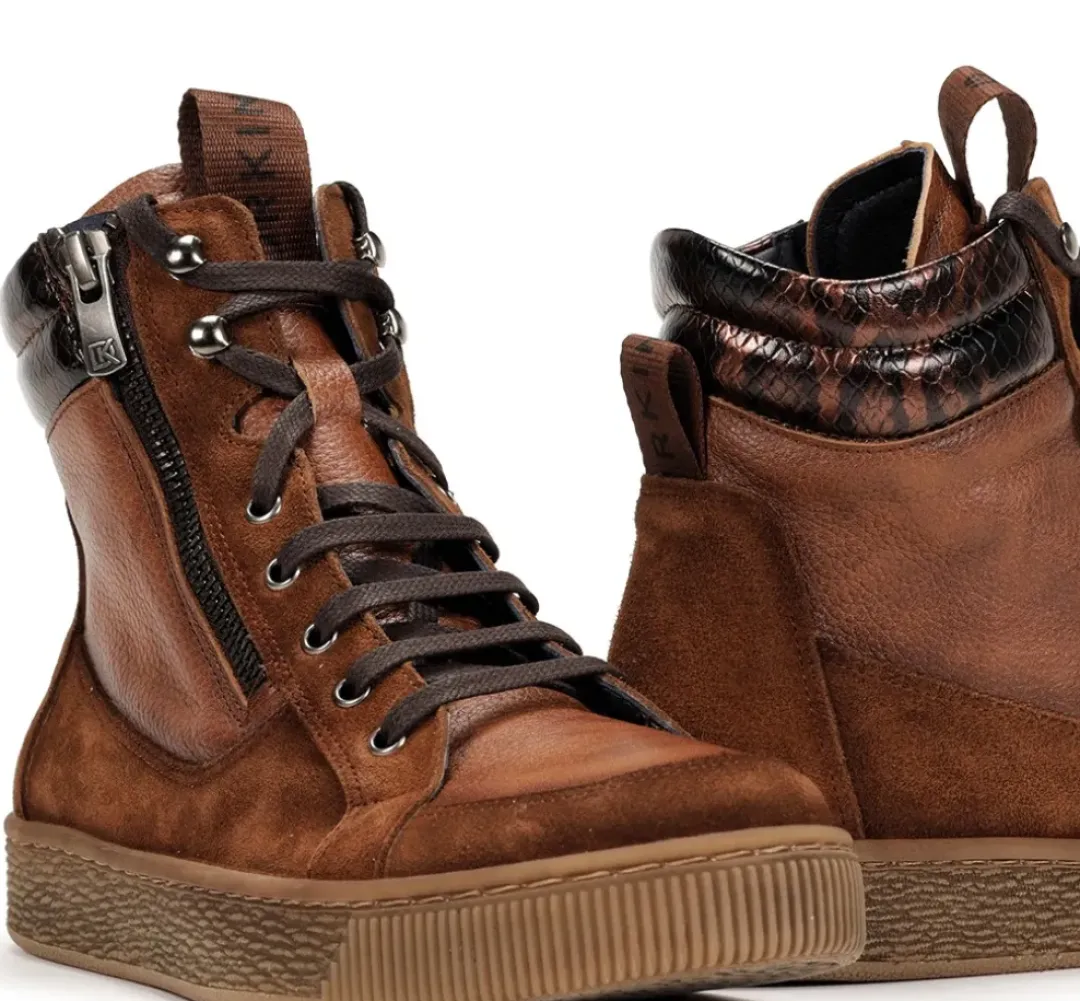 Mujer Fluchos DELI D8910 Bota Marrón