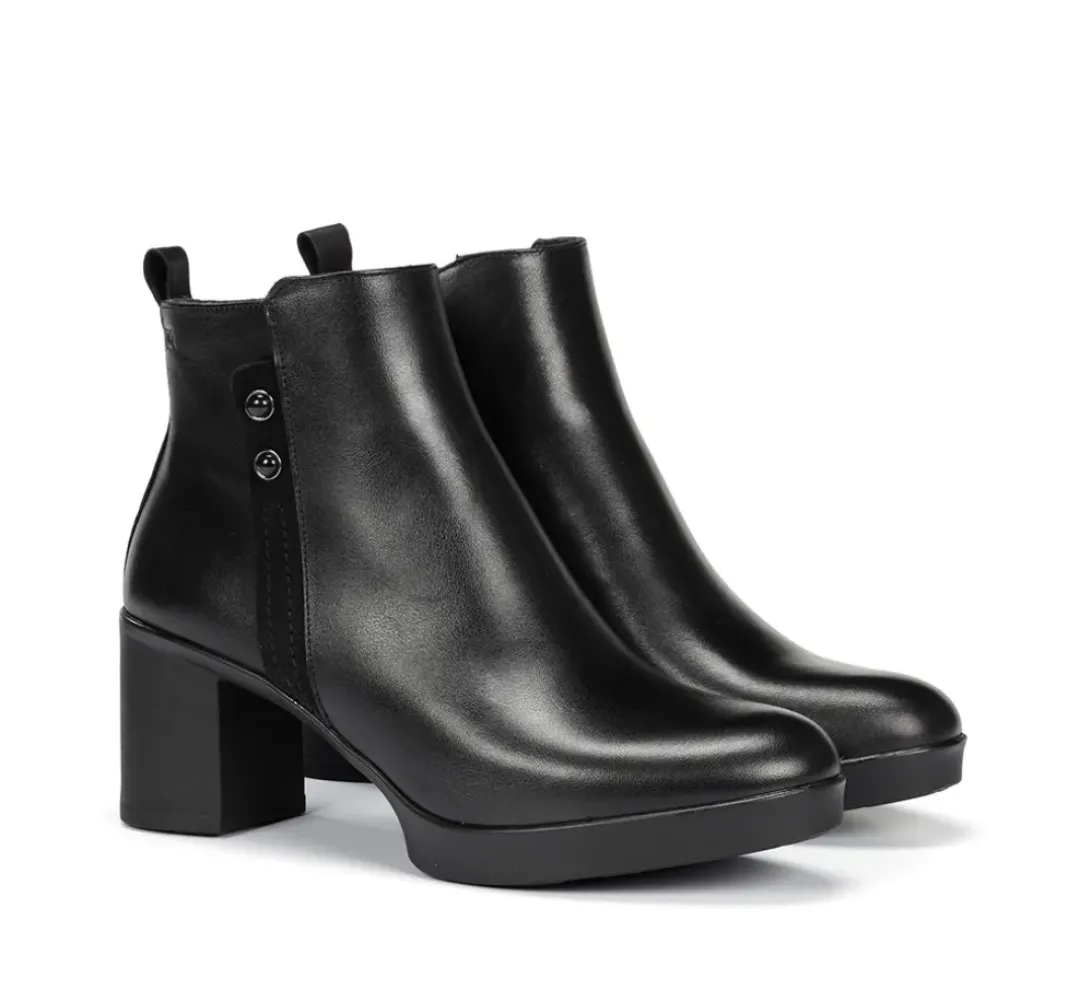 Mujer Fluchos ELITE D9423 Botín Negro