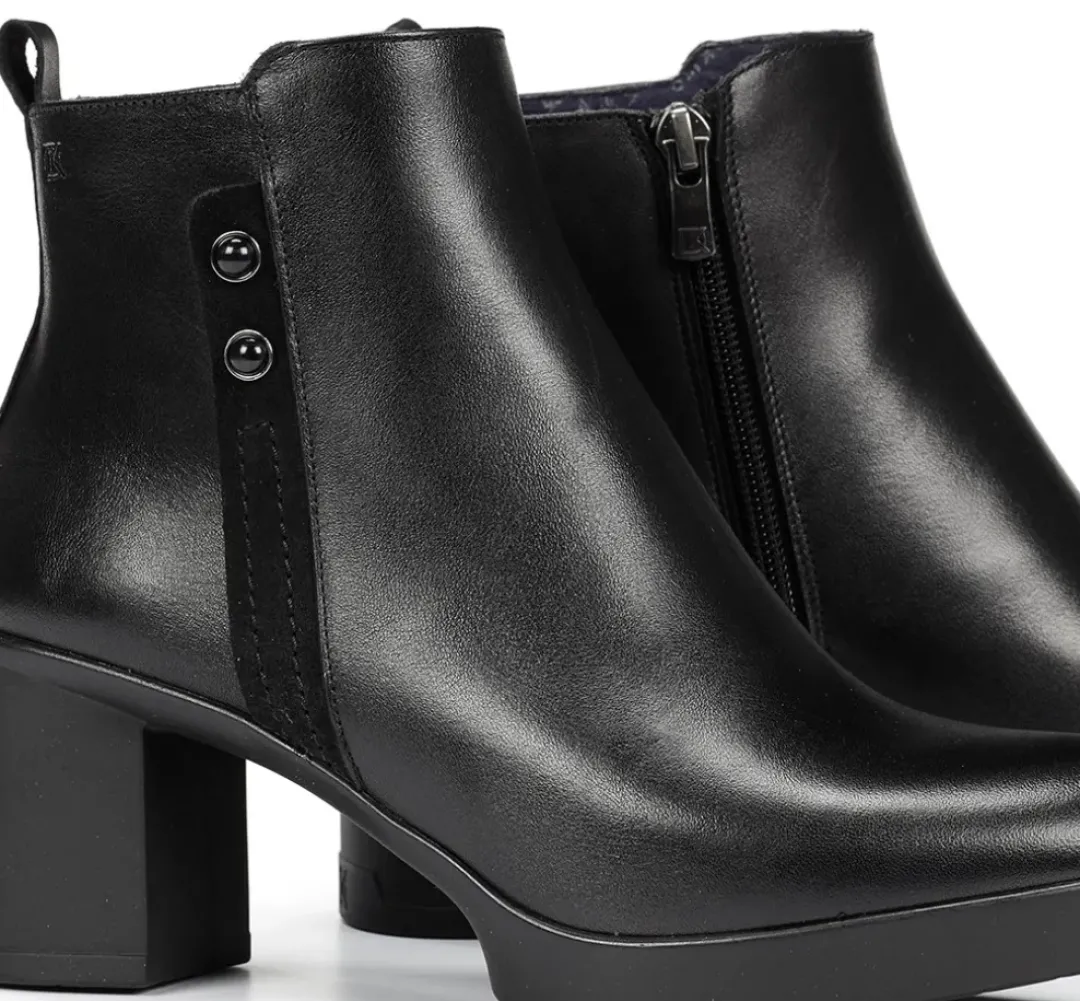 Mujer Fluchos ELITE D9423 Botín Negro