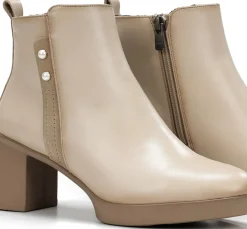 Mujer Fluchos ELITE D9423 Botín Taupe