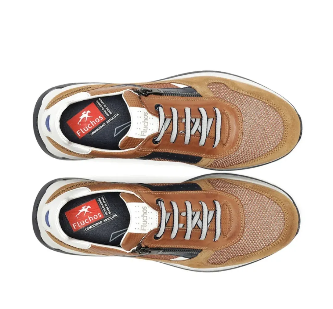 Hombre Fluchos ENZO F1770 Deportivo Marrón