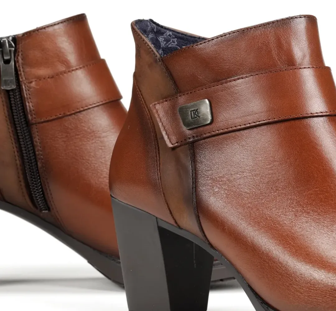 Mujer Fluchos EVELYN D9111 Botín Marrón