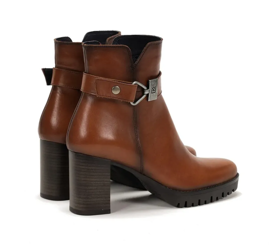 Mujer Fluchos EVIE D8961 Botín Marrón