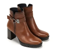 Mujer Fluchos EVIE D8961 Botín Marrón