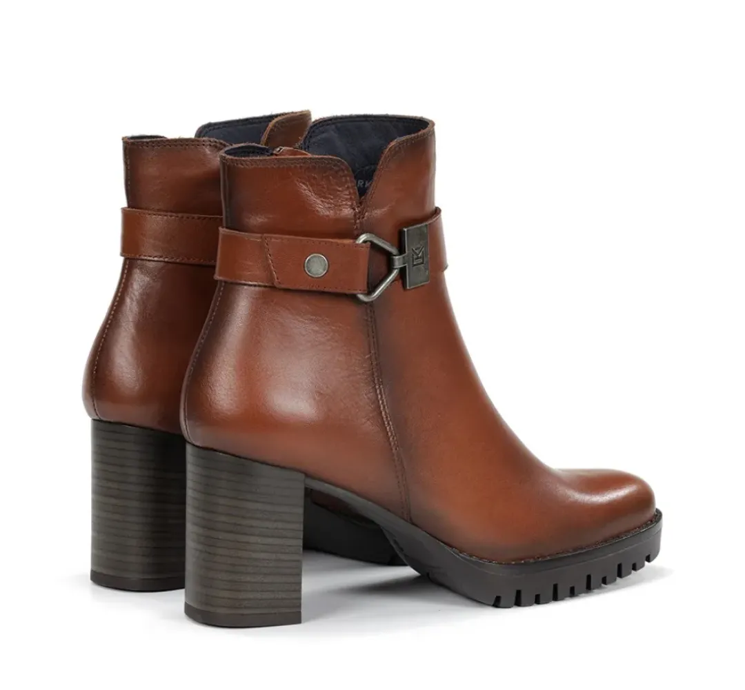 Mujer Fluchos EVIE D8961 Botín Marrón