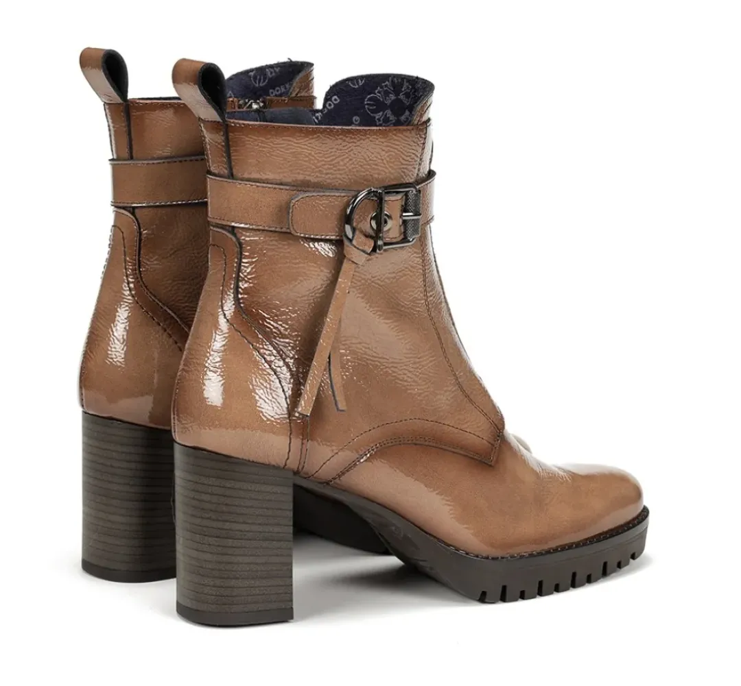 Mujer Fluchos EVIE D9163 Botín Taupe