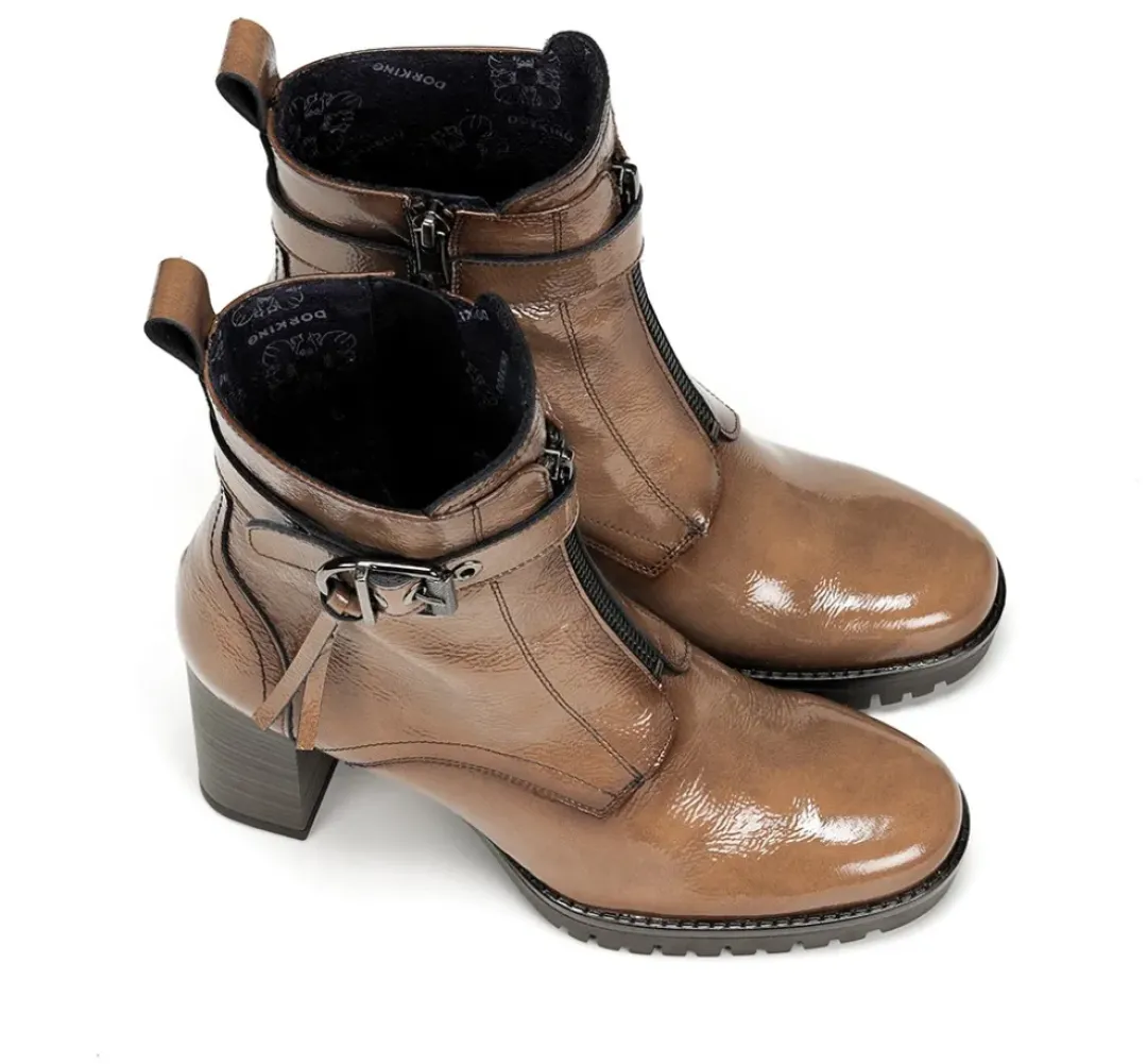 Mujer Fluchos EVIE D9163 Botín Taupe