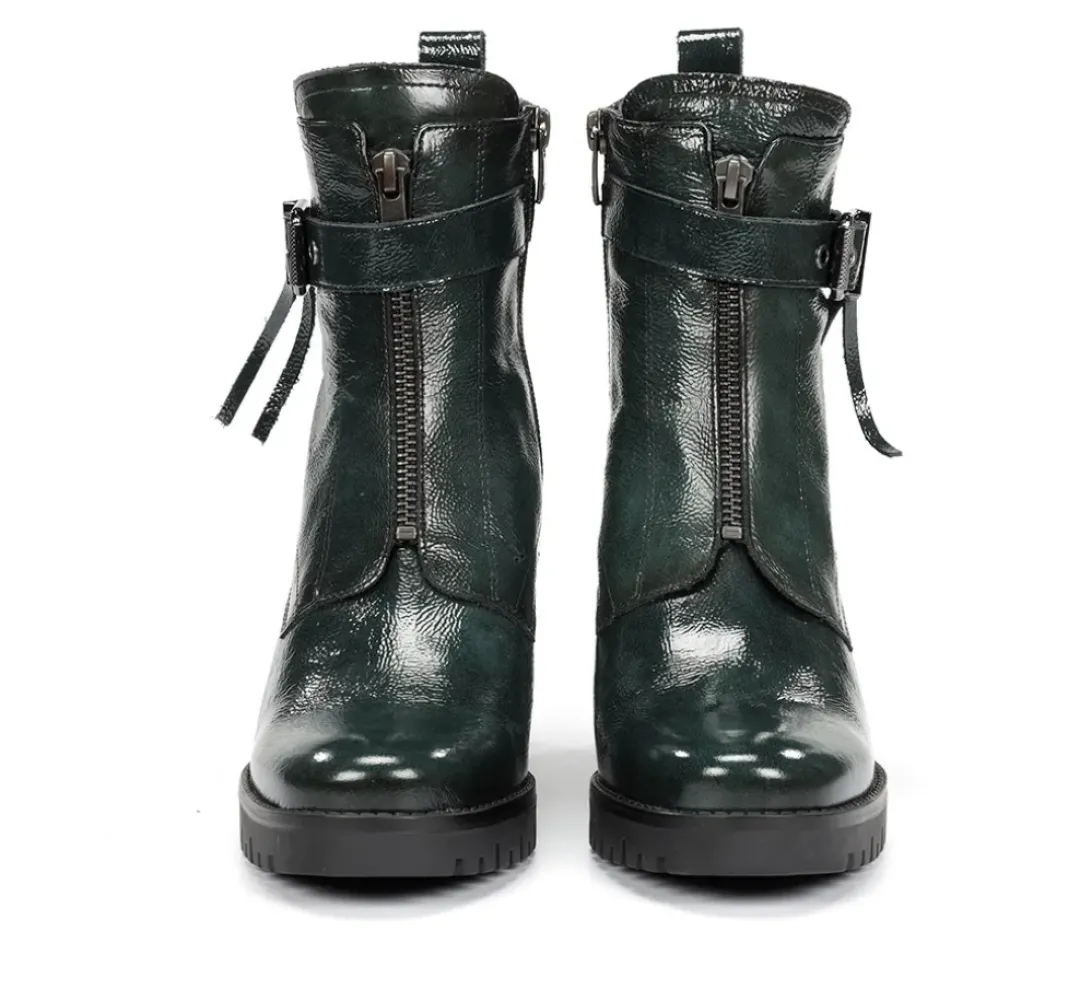 Mujer Fluchos EVIE D9163 Botín Verde
