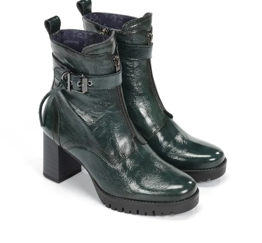 Mujer Fluchos EVIE D9163 Botín Verde