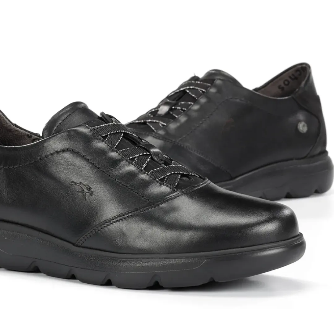 Mujer Fluchos FARAL F1866 Zapato Negro