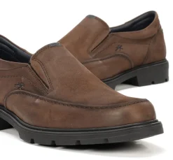Hombre Fluchos FREDY F1606 Slip On Marrón