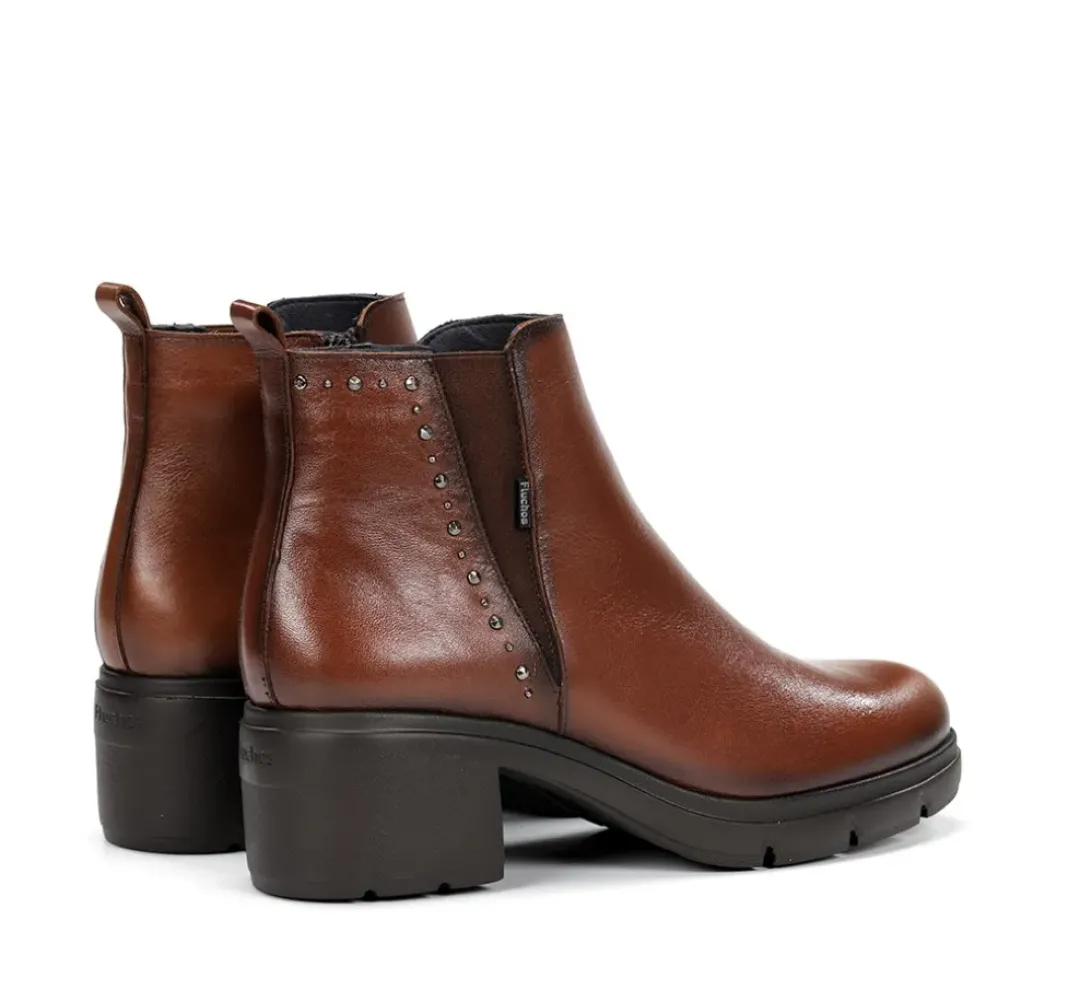 Mujer Fluchos FUGAZ F2109 Botín Marrón