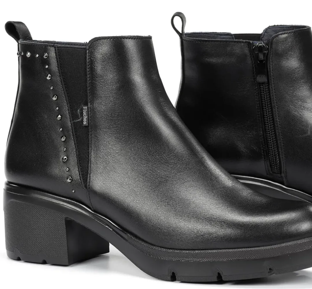 Mujer Fluchos FUGAZ F2109 Botín Negro