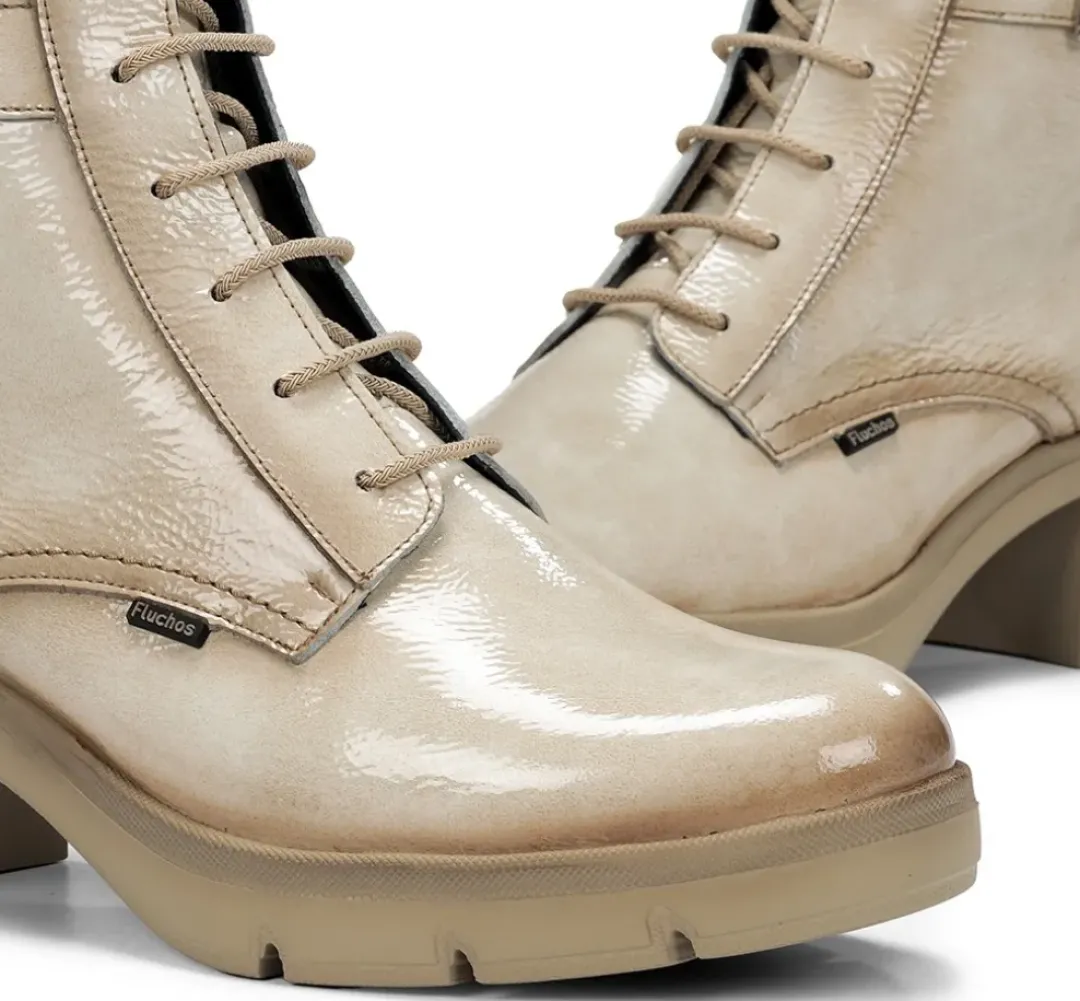 Mujer Fluchos FUGAZ F2107 Botín Taupe