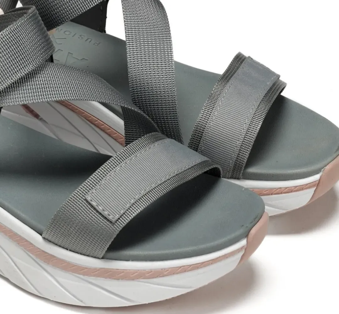 Mujer Fluchos FUSION AT104 Sandalia Gris