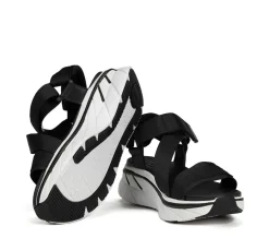 Mujer Fluchos FUSION AT104 Sandalia Negra