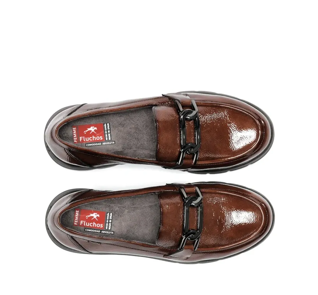 Mujer Fluchos GLADIS F1794 Mocasín Marrón