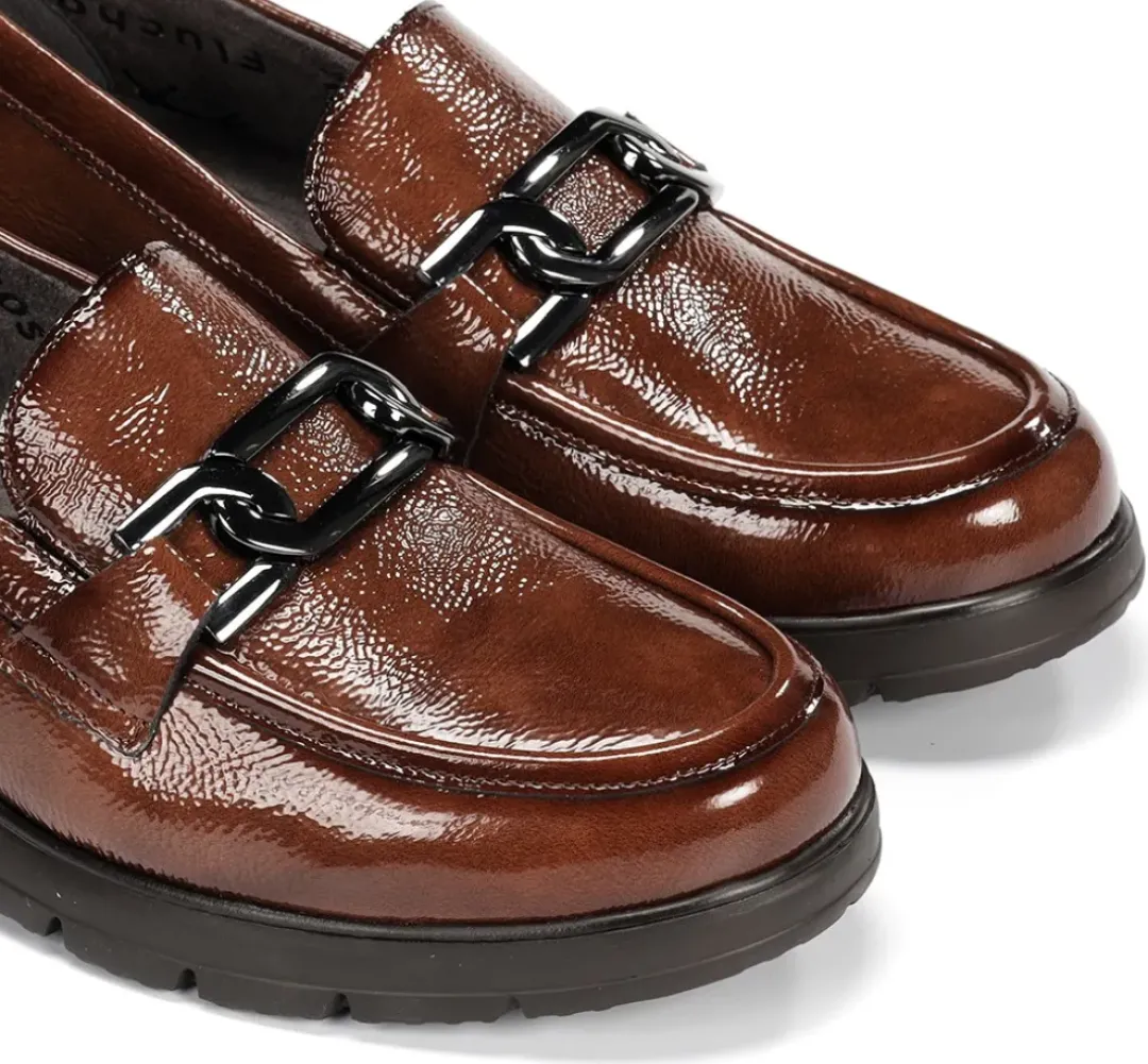 Mujer Fluchos GLADIS F1794 Mocasín Marrón