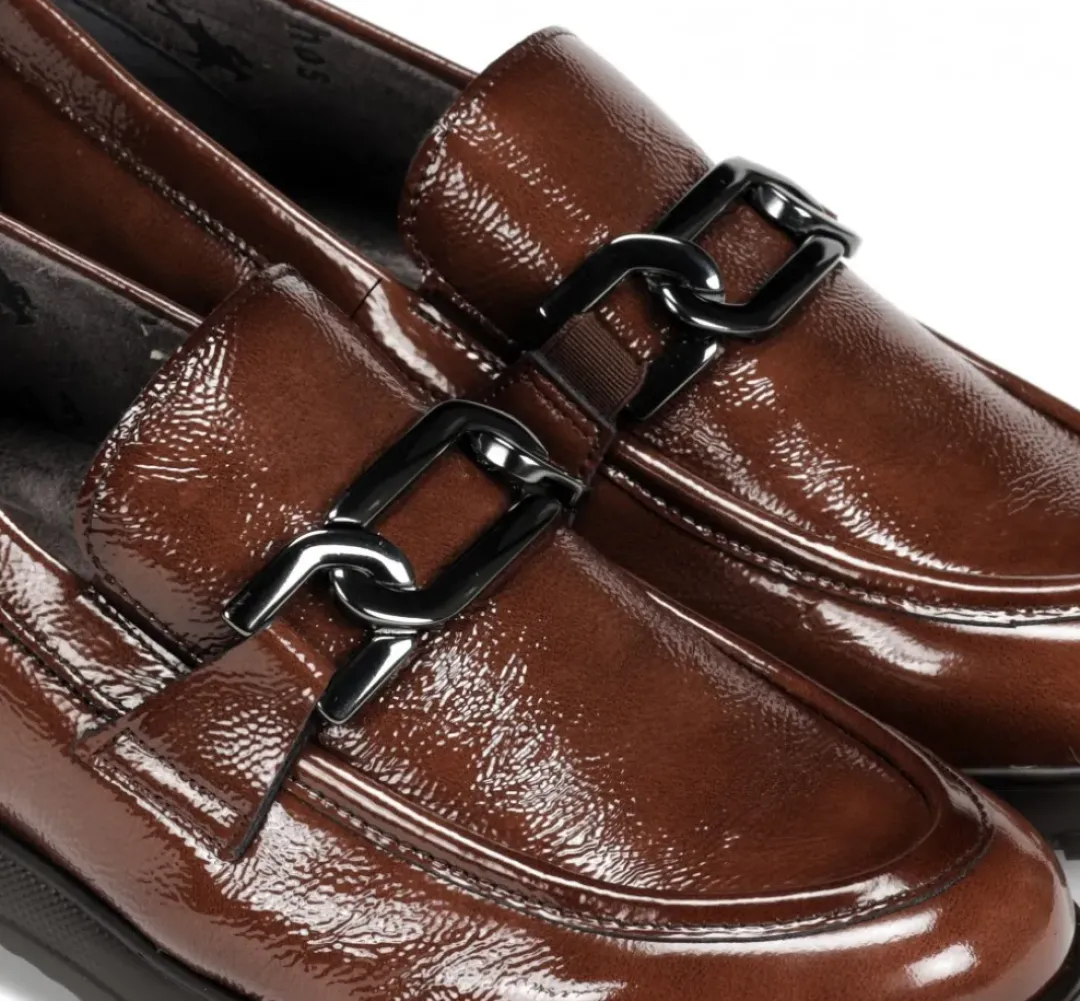 Mujer Fluchos GLADIS F1794 Mocasín Marrón