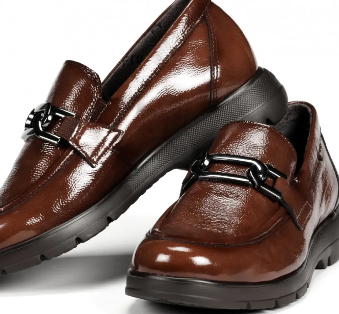 Mujer Fluchos GLADIS F1794 Mocasín Marrón