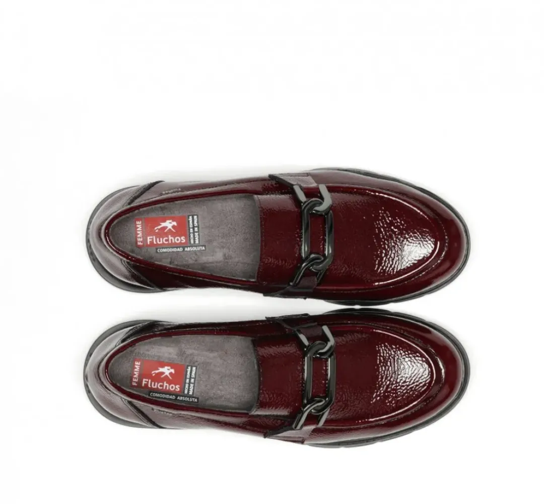 Mujer Fluchos GLADIS F1794 Mocasín Rojo