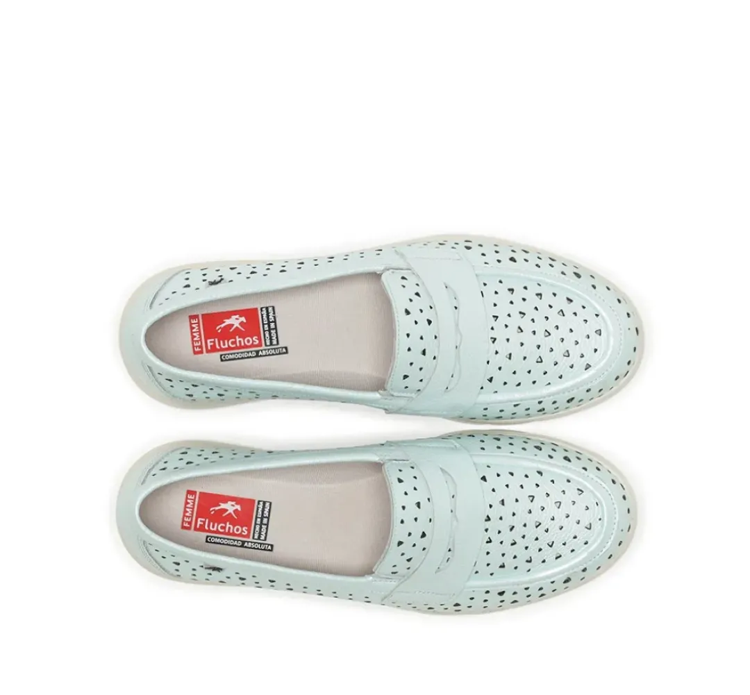 Mujer Fluchos GLADIS F1685 Mocasín Verde