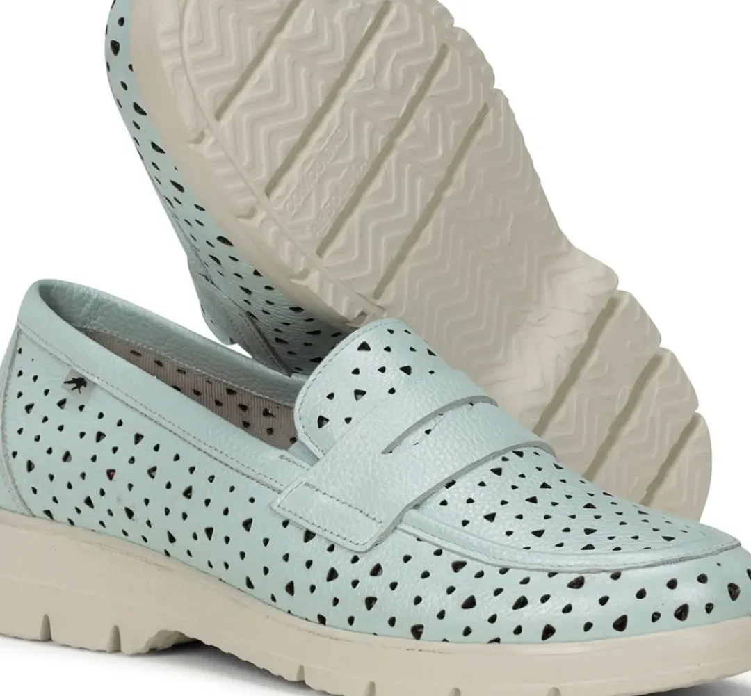 Mujer Fluchos GLADIS F1685 Mocasín Verde