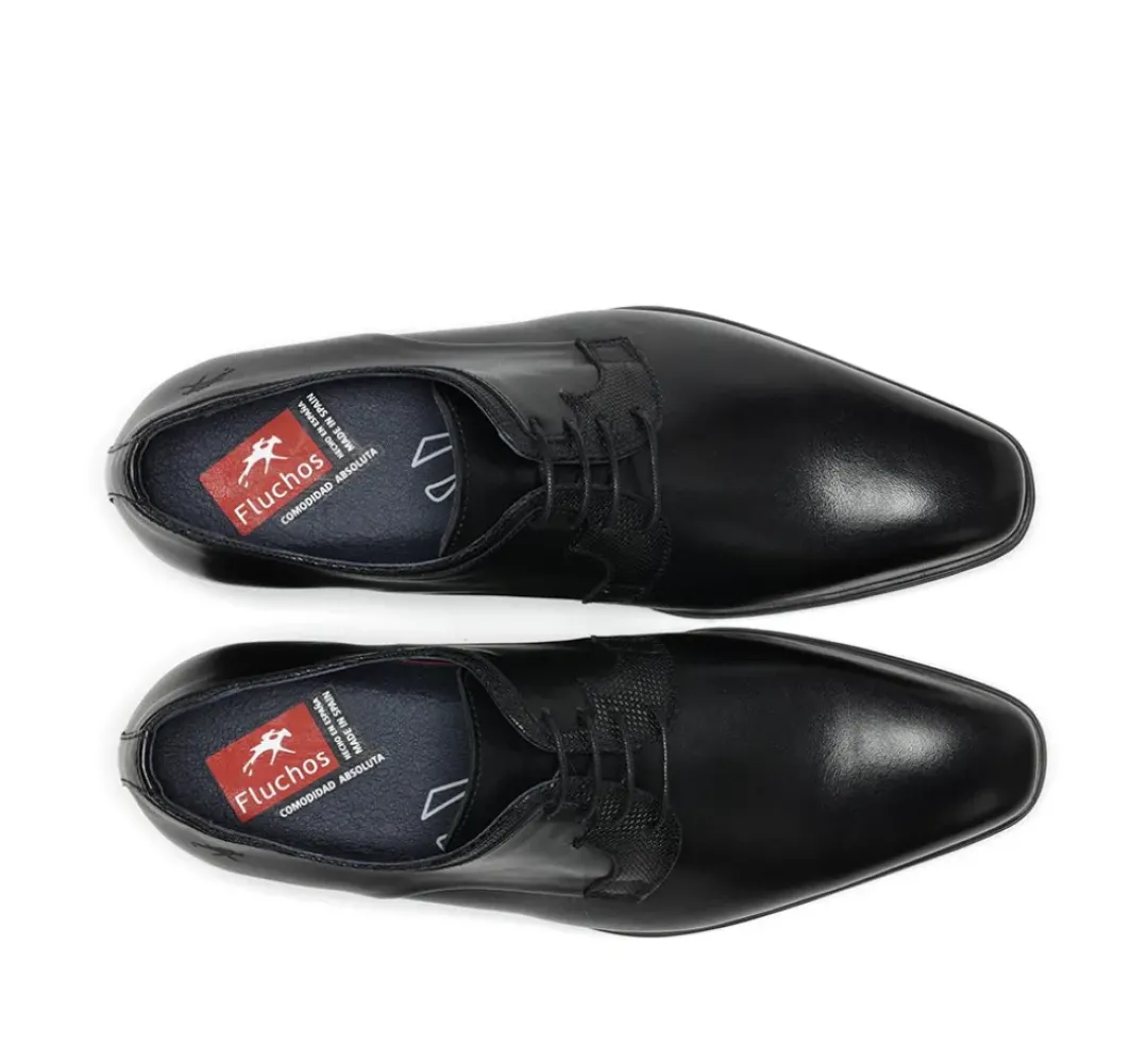 Hombre Fluchos GOLEM 9952 Zapato Negro