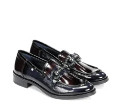 Mujer Fluchos HARVARD D9118 Mocasín Azul