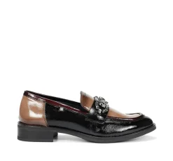 Mujer Fluchos HARVARD D9118 Mocasín Negro