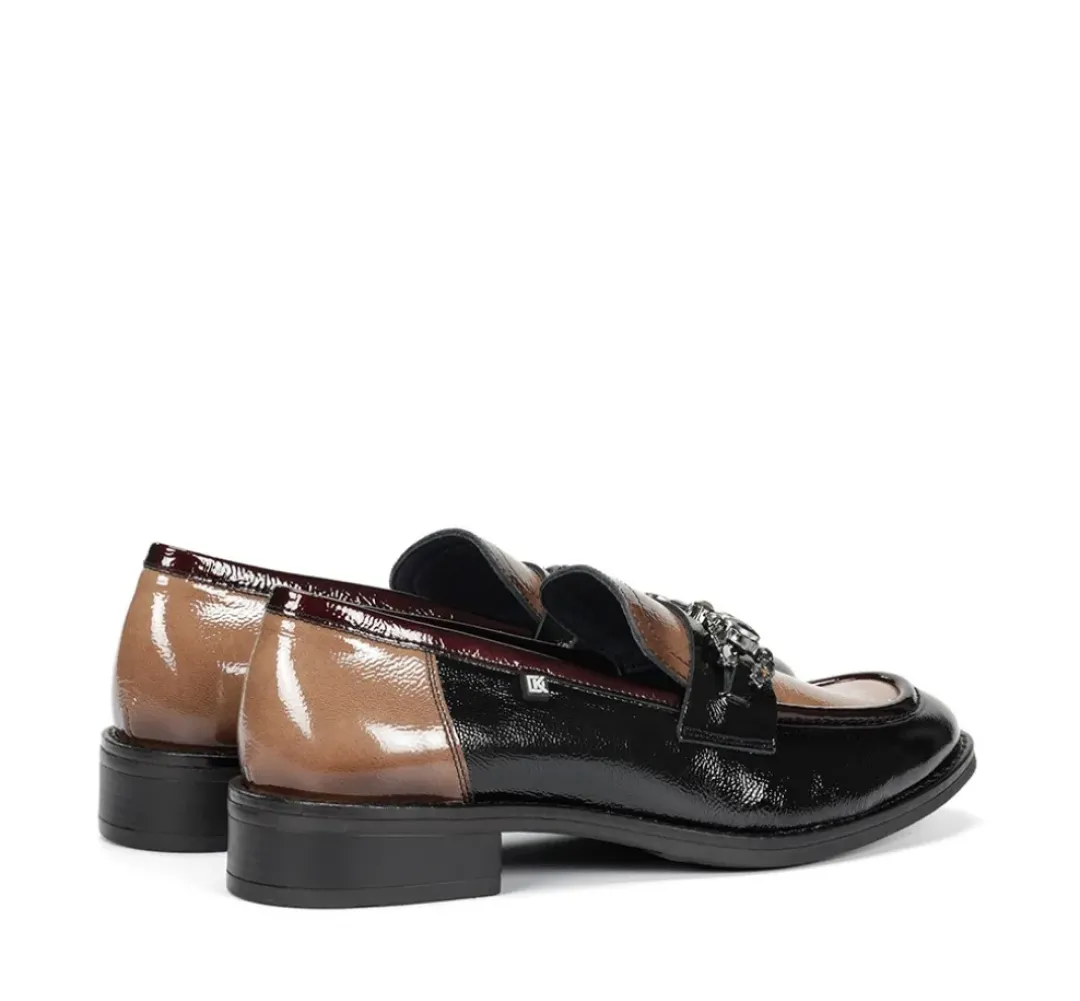 Mujer Fluchos HARVARD D9118 Mocasín Negro