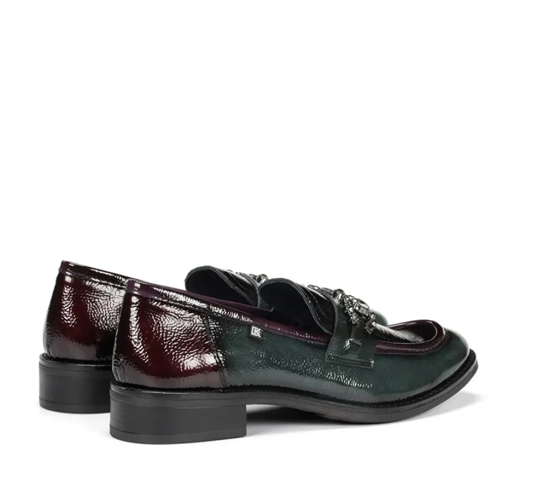 Mujer Fluchos HARVARD D9118 Mocasín Verde