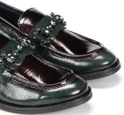 Mujer Fluchos HARVARD D9118 Mocasín Verde